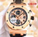 HBF Swiss Audemars Piguet 26470 Royal Oak Offshore Chronograph Rose Gold Arabic Watch